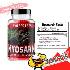 Myosarm YK11 Lawless Labs Sarms Peru